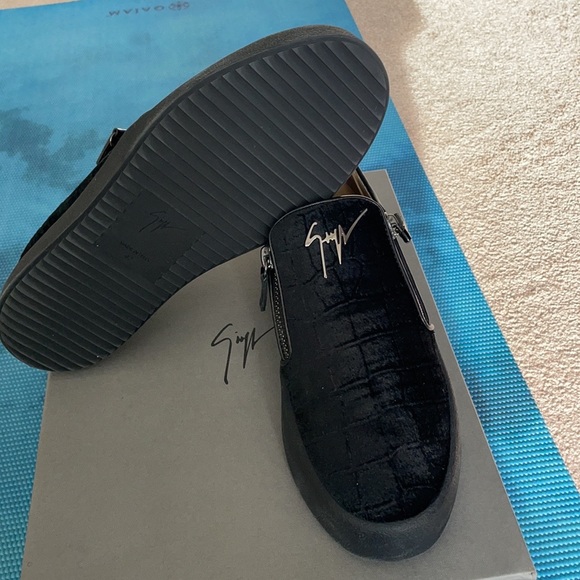 Giuseppe Zanotti Sneakers all Blake suede - Picture 12 of 13